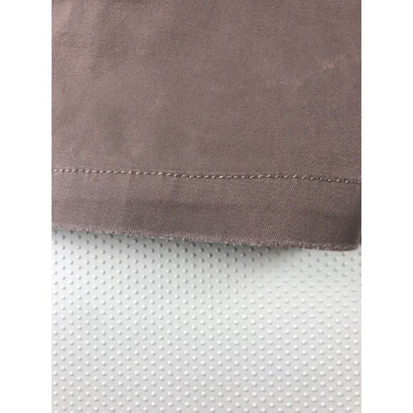 ELLE Paris Brown Casual Cotton Summer Mid Rise Shorts Size 2 Women’s NWT - Picture 3 of 15